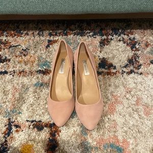 INC women heels blush size 9